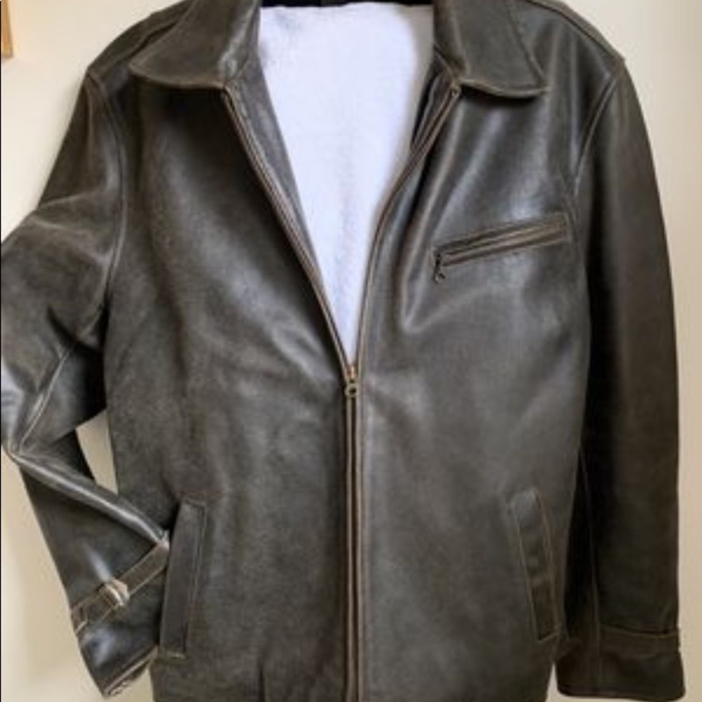 RARE 🔥🏍💨 J Crew Moto Leather Jacket